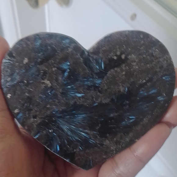Astrophylite Heart carving - Picture 3 of 3